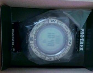 CASIO卡西欧PRW-3500-1CR(正显)qq-ex转运无税