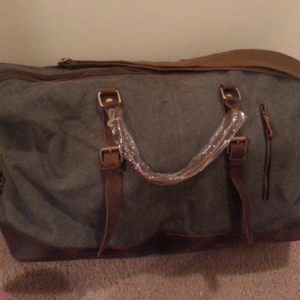 s - zone超大帆布真皮包